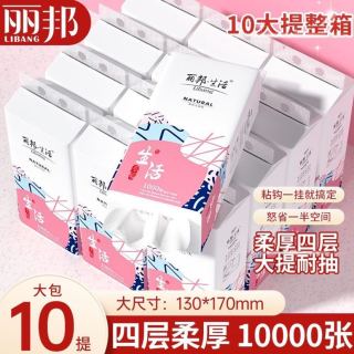 丽邦 抽纸团购拼
