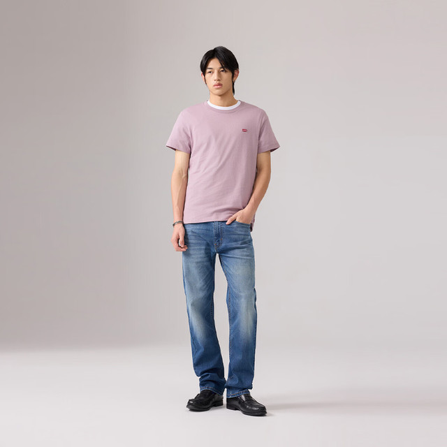 Levi's 男士四季恒温水洗505标准直筒牛仔裤