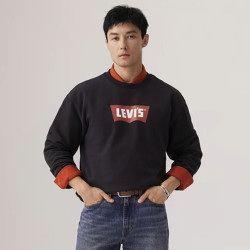 Levi's 男士宽松休闲时尚卫衣 0018N