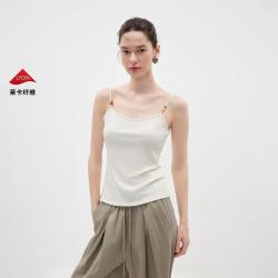 ONLY 2026秋季新款莱卡上衣修身显瘦短款吊带T恤女