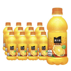 美汁源 果粒橙橙汁饮料300ml*12瓶