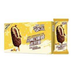 伊利 巧乐兹巧脆棒巧克力味75克*10支冰淇淋 赠送20支奶提子