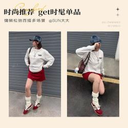 百丽 跑道复古薄底德训鞋女2026休闲运动板鞋