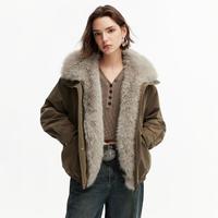 ONLY 2026秋季新款复古宽松派克棉服外套女