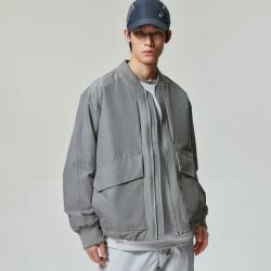 杰克琼斯 男装秋夹克外套上衣时尚宽松棒球领LOGO长袖男士