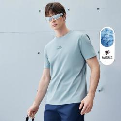 J.Lindeberg 金·林德伯格 热卖款2026秋季凉感情侣立体LOGO短袖T恤