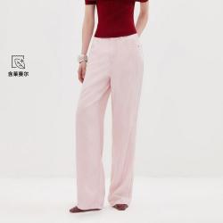 ONLY 秋季通勤水洗宽松显直筒牛仔裤女垂感裤