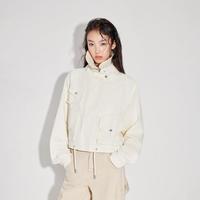 ONLY 秋季百搭插肩袖宽松显瘦短款外套女
