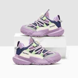 天美意 春秋儿童春秋户外轻便包头运动鞋舒适时尚百搭休闲旋钮扣跑步鞋子
