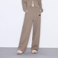 ONLY 秋季高腰微弹抽绳长裤直筒裤休闲裤女
