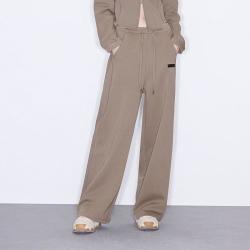 ONLY 秋季高腰微弹抽绳长裤直筒裤休闲裤女