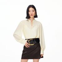 VERO MODA 26秋季新品含内搭宽松垂坠上衣通勤洋气职场衬衫女