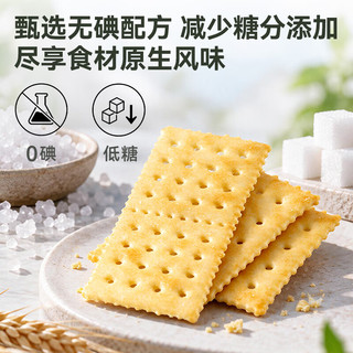 京东京造 无碘海盐苏打饼干 1.0kg