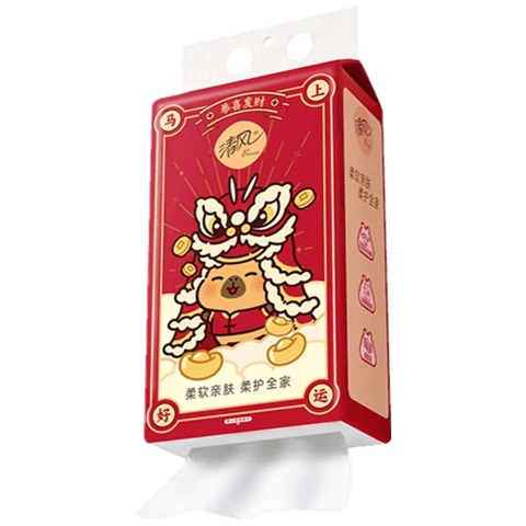 清风 悬挂式抽纸 4层1040张/提 家用面巾纸