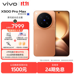 vivo X500 Pro Max 5G手机 12GB+512GB 览霞