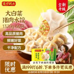 湾仔码头 大白菜猪肉水饺 1.32kg