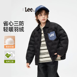 Lee 童装羽绒服 乌黑色 150