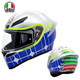AGV K1摩托车头盔赛车全覆式头盔四季骑行机车装备摩旅通勤男女跑盔 K1 MUGELLO 15 能量棒 M