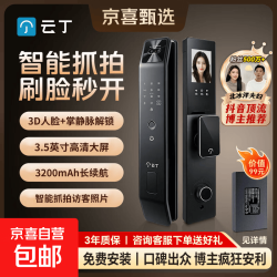 云丁 K27 3D人脸识别掌静脉解锁 智能门锁