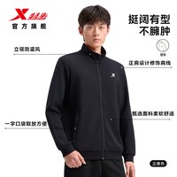 特步 加绒 男士运动外套  黑-常规款 红-常规款 深花灰-常规款 黑-加绒款 深花灰-加绒款 黑麻灰5-常规款 S M L XL 2XL 3XL