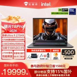 机械师 L18Pro 18英寸巨幕 游戏本笔记本电脑
