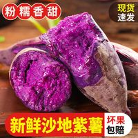 正宗沙地紫薯  净重4.5斤紫薯中小果（单果50-150g）