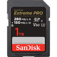 闪迪 1TB 读速280MB/s 存储卡