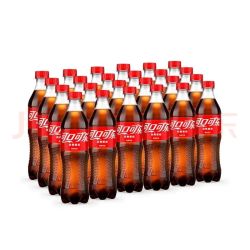 可口可乐（Coca-Cola）  可乐 汽水 碳酸饮料 500ml*24瓶