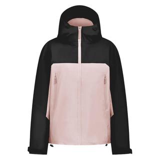 雪中飞 鹅绒填充一衣三穿冲锋衣羽绒服 粉色 S