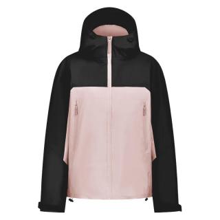 雪中飞 鹅绒填充一衣三穿冲锋衣羽绒服 粉色 S