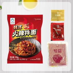 清净园韩式火辣拌面246g*5袋