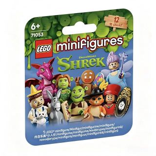 乐高 LEGO乐高抽抽乐12盒盲盒71053怪物史瑞克系列人仔儿童积木玩具