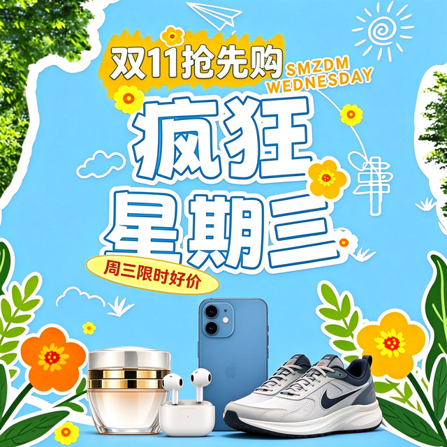 双11爆品出击！大牌强强联手直降价