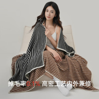 三利 纯棉100%新疆棉高档抗菌大浴巾340g 75*140cm
