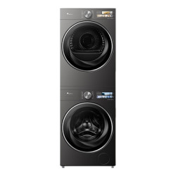 小天鹅 小乌梅3.0高奢版 TG12VE40PRO+TH12VE40PRO 热泵洗烘套装 金属钛