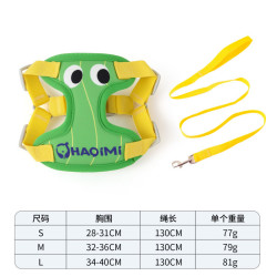 狗狗牵引绳套装防挣脱胸背带