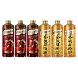 乌苏啤酒 金骏眉1L*3罐+琥珀拉格1L*3罐