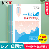 一年级同步练字帖小学生练字帖四五六字帖上下册同步生字