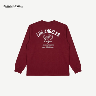 Mitchell&Ness MITCHELL & NESS【MLB联名】长袖T恤NY洋基LA道奇运动上衣男女
