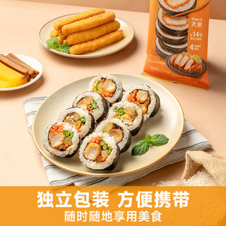 圃美多 炸猪排紫菜包饭 240g*1袋