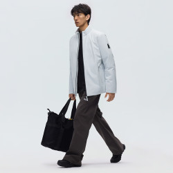 ONE WAY AVAIN星之钥  羽绒服白鸭绒外套  灯塔灰