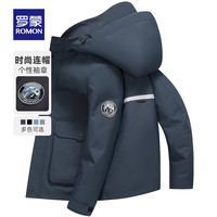 PLUS会员:罗蒙 【双面穿】商务休闲 男士夹克