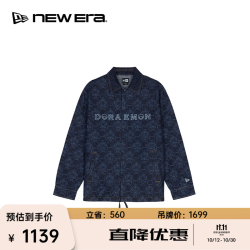 NEW ERA 26新品哆啦A梦系列运动休闲牛仔外套夹克男女同款NE 14905327