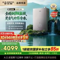 史密斯 JSLQ28-TJE5 一级能效零冷水 16L 天然气 燃气热水器
