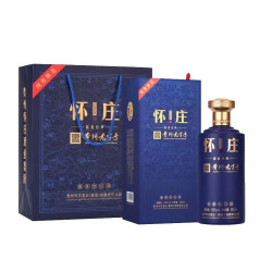 怀庄 1983 酱香经典 53度酱香型白酒 500mL 6瓶 整箱
