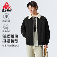 匹克 男秋冬新款驭水休闲摇粒加绒翻领夹克 DF264001