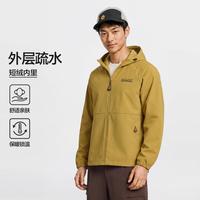 斯凯奇 26年秋季运动外套男户外加绒梭织连帽男式外套