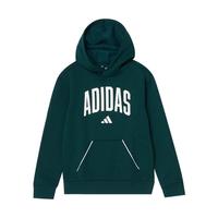 adidas 阿迪达斯 男大童薄绒保暖连帽卫衣
