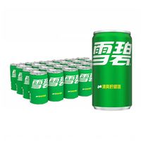 88VIP：雪碧 汽水 清爽柠檬味 200ml*24罐