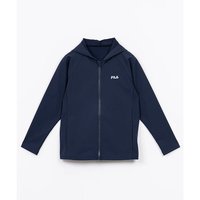 斐乐 日本直邮FILA 斐乐派克大衣 藏青色卫衣连帽